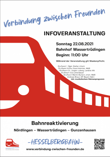 Mit dem Seenland-Express zur Infoveranstaltung zur Bahnreaktivierung!